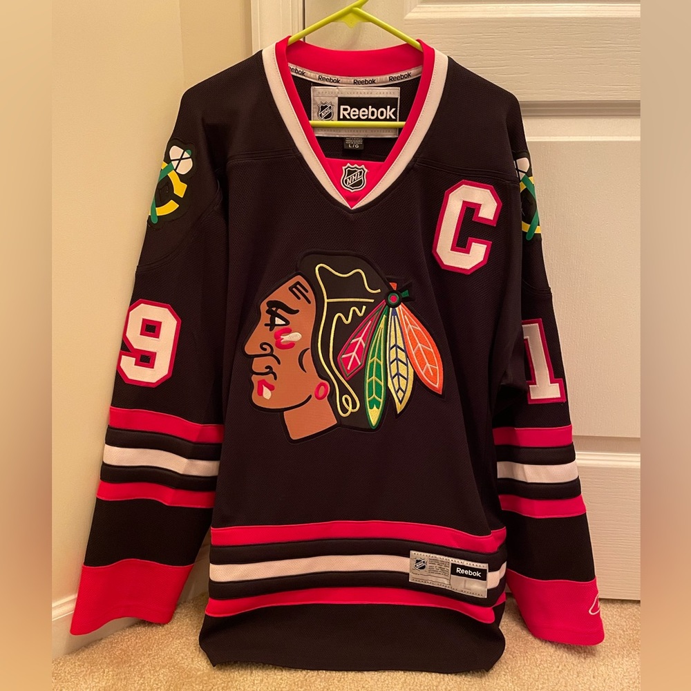 Chicago Blackhawks 2008 Black Alternate Jersey